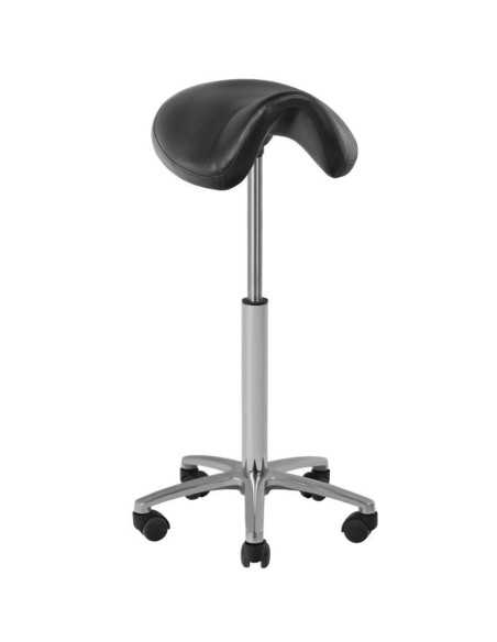 TABOURET COSMETIQUE-COIFFURE 001B NOIR HAUT