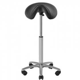 Cosmetic-hairdressing stool 001b black high