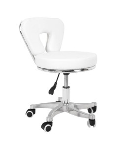 Banco com rodas 104241 Banco com rodas para pedicure 9266 branco 2