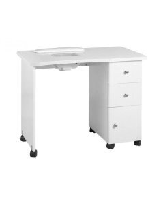 Table manucure livia G963 blanc