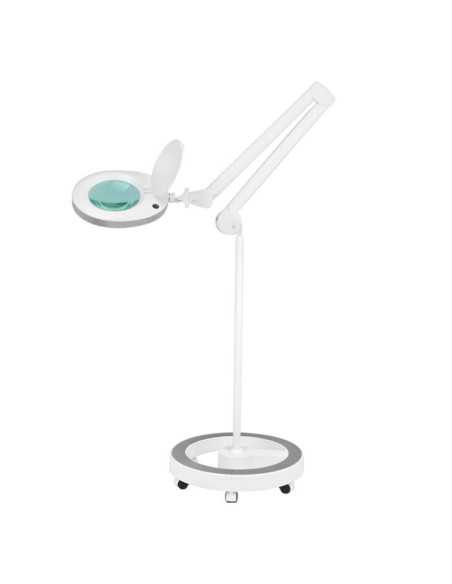 Lupa elegante 6025 60 led smd 5d lâmpada com tripé