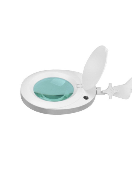 Lupa elegante 6025 60 led smd 5d lâmpada com tripé
