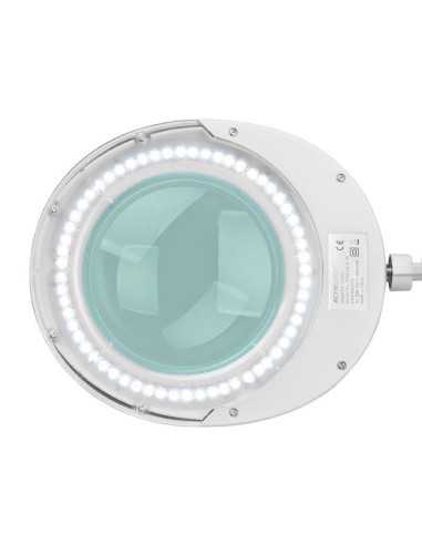 Lupa elegante 6025 60 led smd 5d lampe avec trépied 