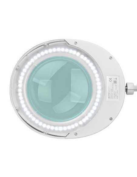 Lupa elegante 6025 60 led smd 5d lâmpada com tripé