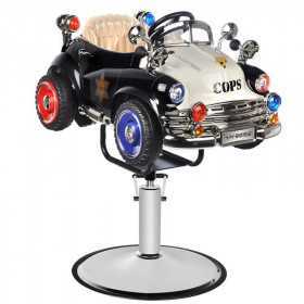 FAUTEUIL DE COIFFURE ENFANT VOITURE POLICE 