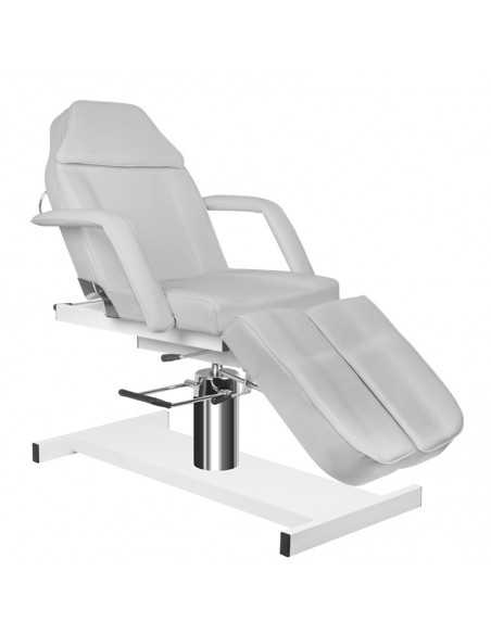 Cosmetische stoel hyd. een grijze pedi 210c