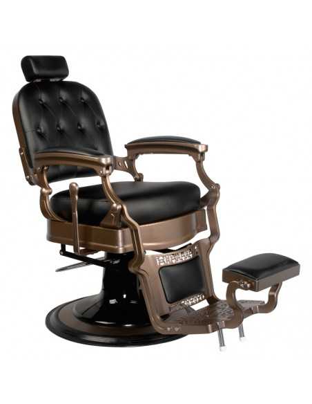 Black padded ernesto barber chair