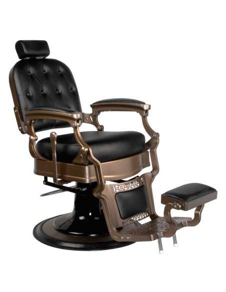 Black padded ernesto barber chair 