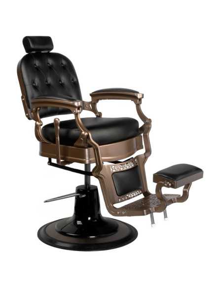Black padded ernesto barber chair 