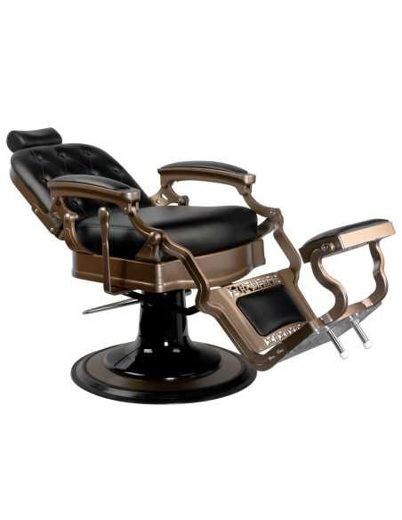 Black padded ernesto barber chair 