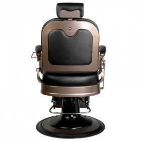 Black padded ernesto barber chair  2