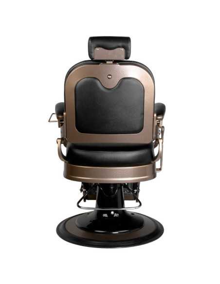 Black padded ernesto barber chair 