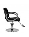 Black spezia hairdressing chair 