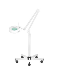 Lâmpada lupa LED S5 + tripé com regulação de intensidade luminosa.