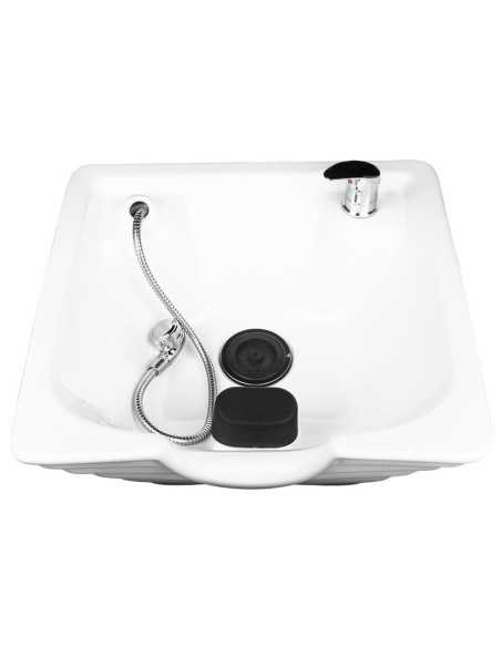 Bacia de shampooing Arezzo preta