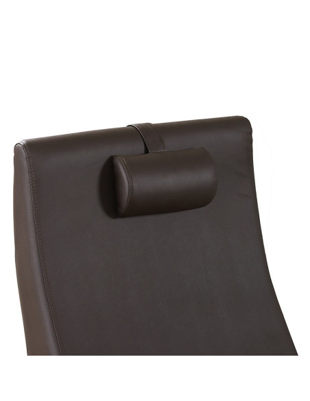 FAUTEUIL SPA POUR PÉDICURE MARRON 