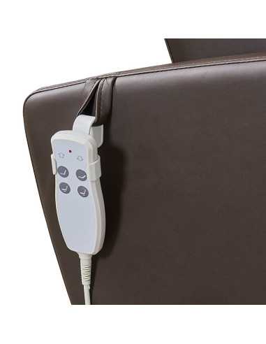 FAUTEUIL SPA POUR PÉDICURE MARRON 
