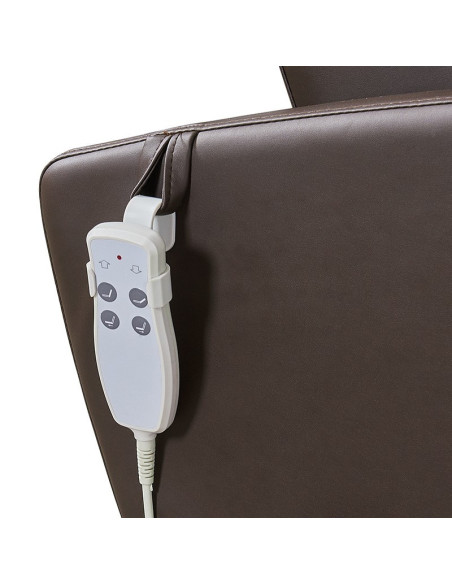 FAUTEUIL SPA POUR PÉDICURE MARRON 