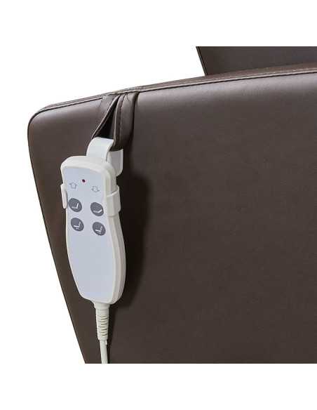 Fauteuil Pédicure Spa Massant 127546 Fauteuil spa pour pédicure marron