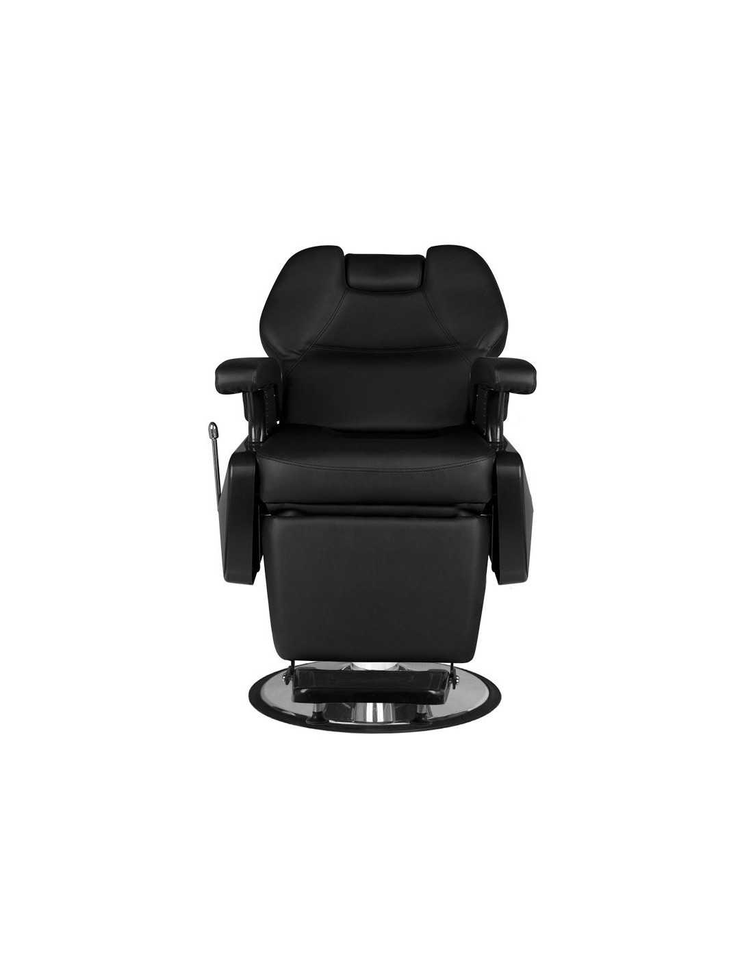 New York Barber chair – Compact Matte Black & Urban Comfort 