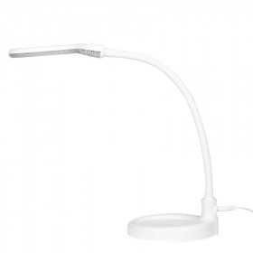Lupa elegante lampara elegante 30 led smd 5d con base y pinza para escritorio  2