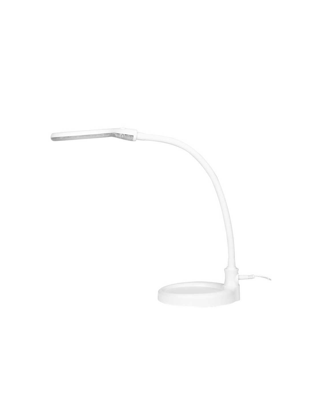 Lupa elegante elegante lamp 30 led smd 5d with base and clip for desk