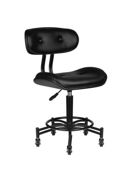 Tatouage 129237 TABOURET A ROULETTE NOIR TATOUAGE FLORENCE