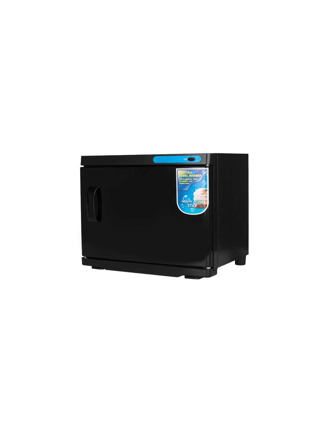 Handtuchwärmer mit UV-C-Sterilisator 23 l schwarz