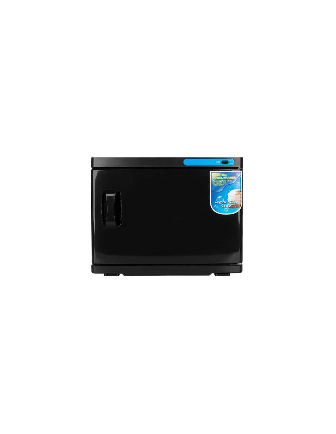 Handtuchwärmer mit UV-C-Sterilisator 23 l schwarz