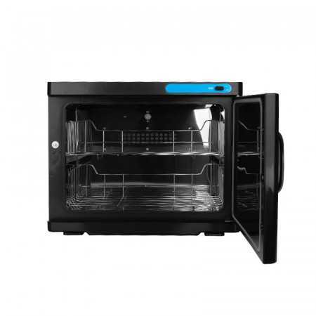 Secatoallas con esterilizador uv-c 23 l negro 