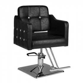 HAIR SYSTEM HAIRDRESSING CHAIR SM362 BLACK 