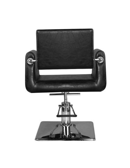 Fauteuil de coiffure imperia noir 