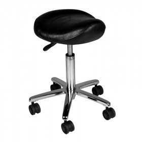 TABOURET COSMETIQUE / COIFFURE AM-320 NOIR