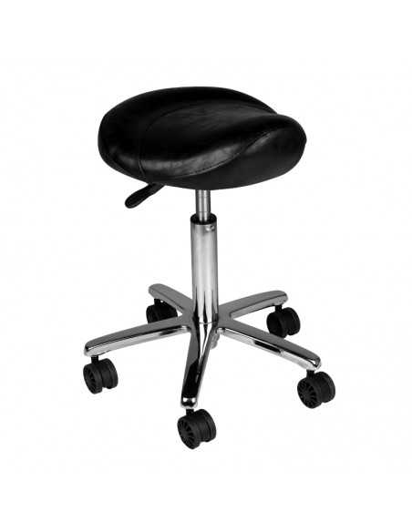 COSMETIC / HAIRDRESSING STOOL AM-320 BLACK