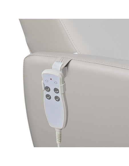Cadeira de Pedicure Spa com Massagem 129105 Cadeira spa para pedicure cinza
