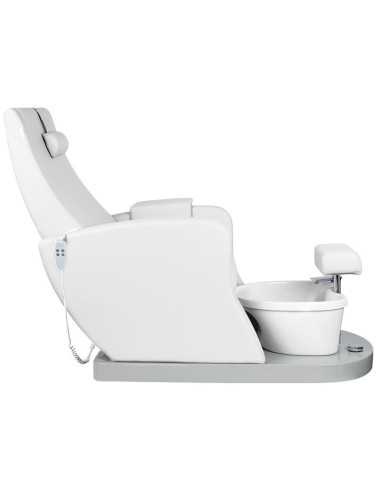 FAUTEUIL SPA POUR PÉDICURE BLANC 