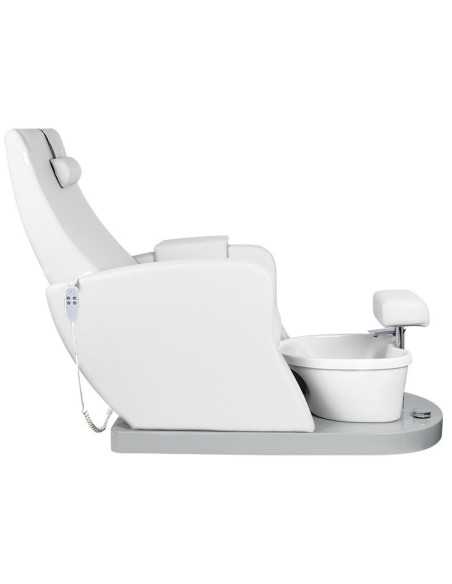 Fauteuil Pédicure Spa Massant 132919 FAUTEUIL SPA POUR PÉDICURE BLANC