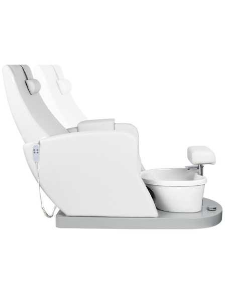 Fauteuil Pédicure Spa Massant 132919 FAUTEUIL SPA POUR PÉDICURE BLANC