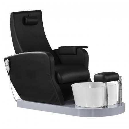 SILLA DE SPA PEDICURE NEGRA CON BOMBA