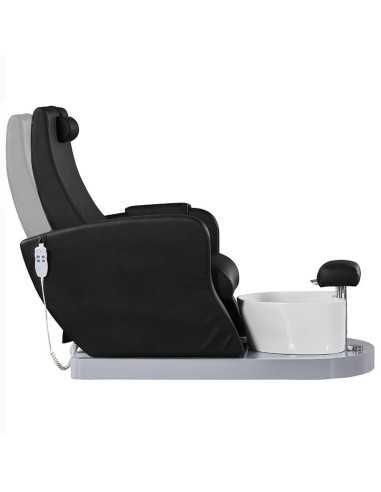 Pediküre-Spa-Massagestuhl 132920 Schwarzer Pediküre-Spa-Stuhl mit Pumpe