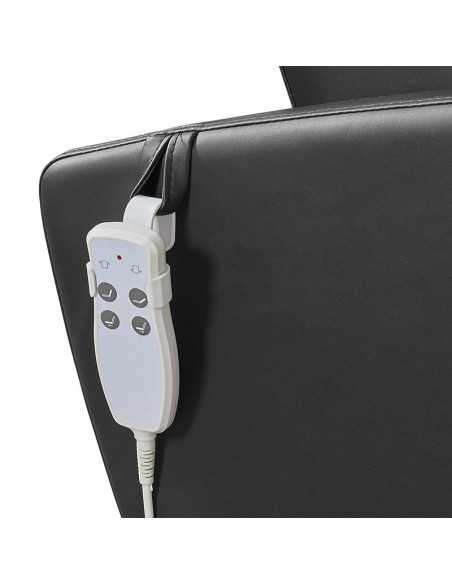 BLACK PEDICURE SPA CHAIR WITH PUMP