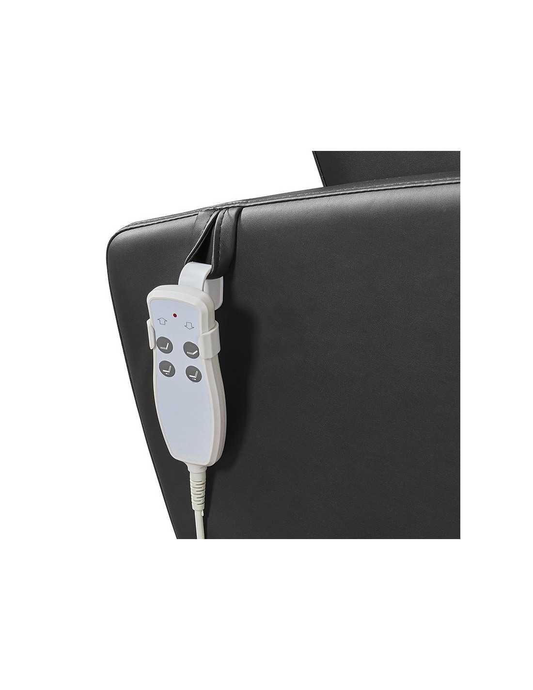 Fauteuil Pédicure Spa Massant 132920 Fauteuil spa pour pédicure noir avec pompe