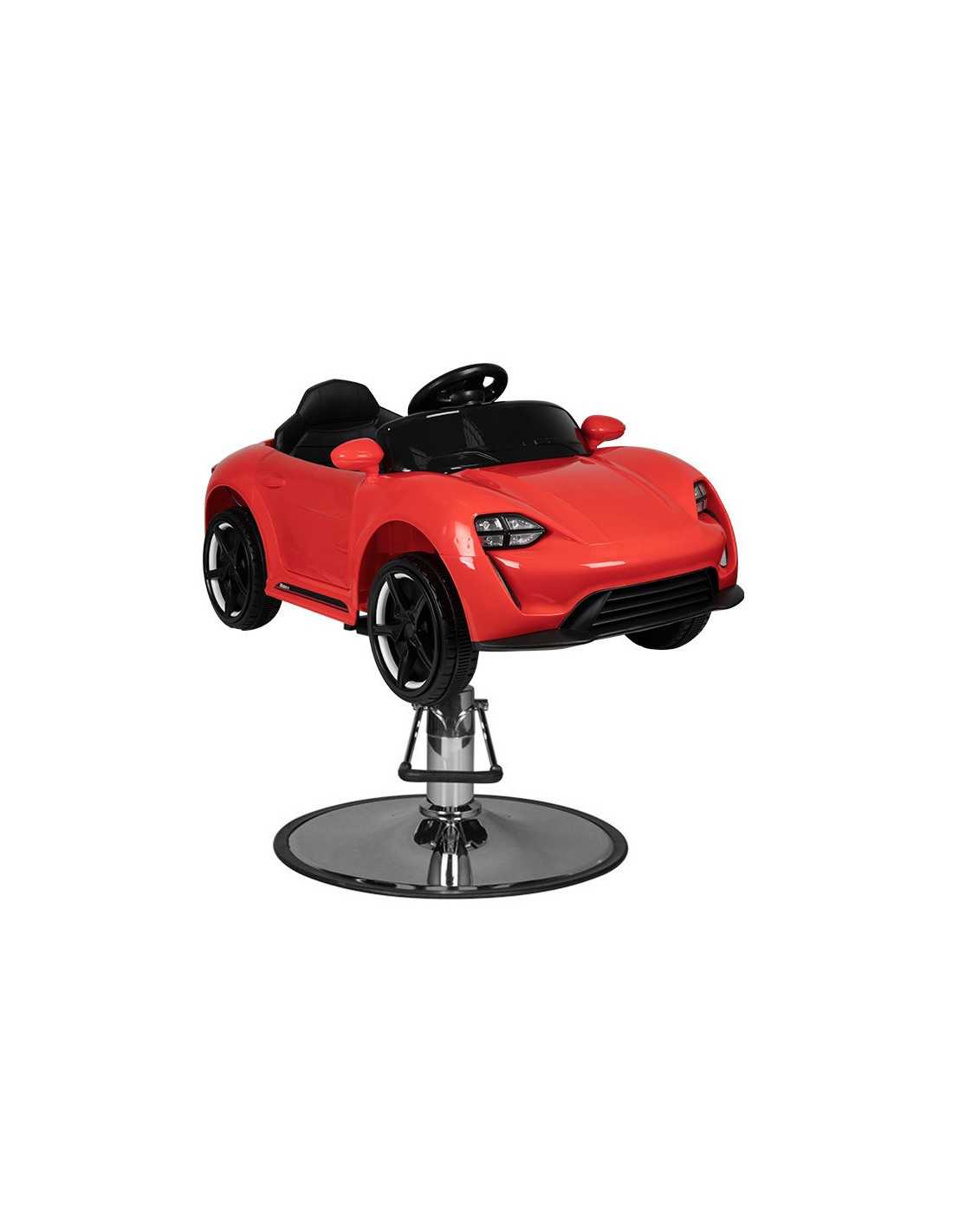 Red Porsche car children's hairdressing chair