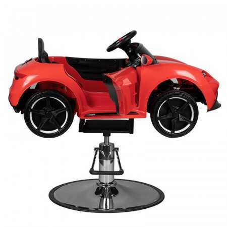 Chaise de coiffure enfant voiture porshe rouge 