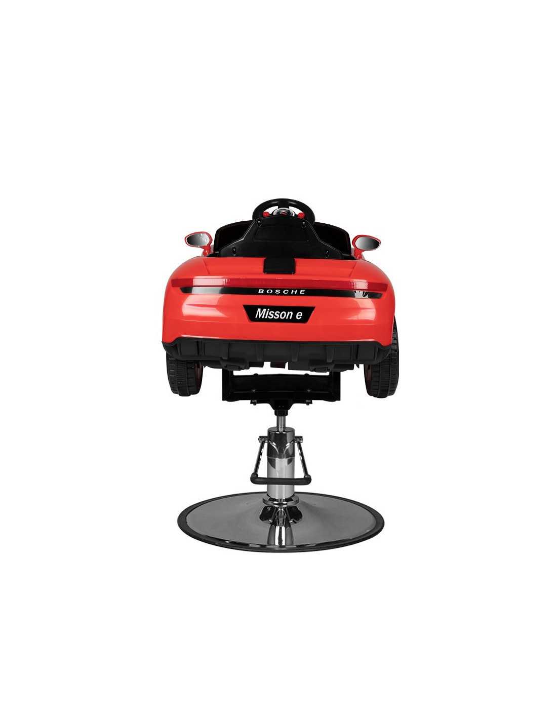 Red Porsche car children's hairdressing chair