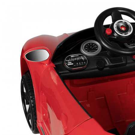 Chaise de coiffure enfant voiture porshe rouge 