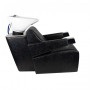 Bac a Shampoing 129892 BAC A SHAMPOING OSTUNI NOIR