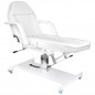 COSMETIC CHAIR HYD. BASIC 210 WHITE ON WHEELS