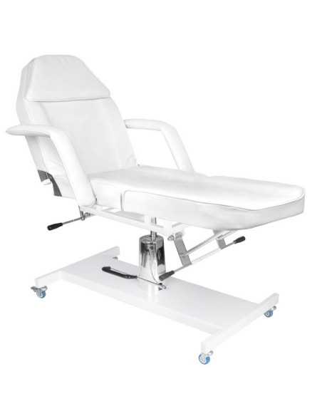 Associate Article 132832 CHAISE COSMETIQUE HYD. BASIC 210 BLANC SUR ROUES