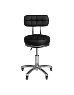 COSMETIC STOOL AM-877 BLACK